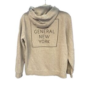 VANS OFF THE WALL "The General New York" Hoodie Size S Gray Pullover Streetwear‎